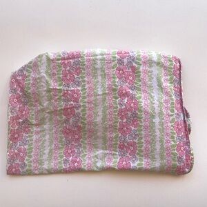 Crib sheet Pottery Barn Kids Hawaiian Hibicus pink